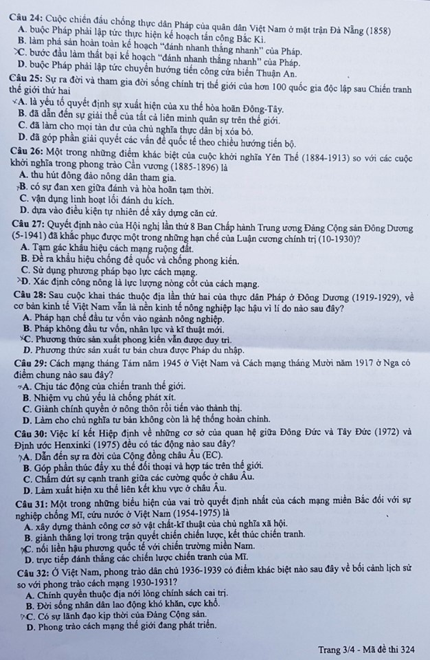 cap nhat de thi mon lich su thpt quoc gia 2019