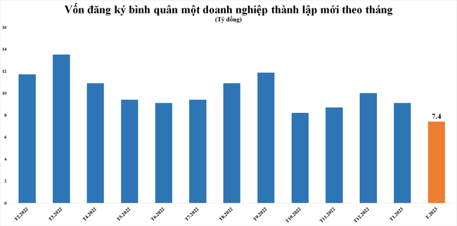 Quy mô vốn của doanh nghiệp thành lập mới ngày càng nhỏ đi ảnh 1