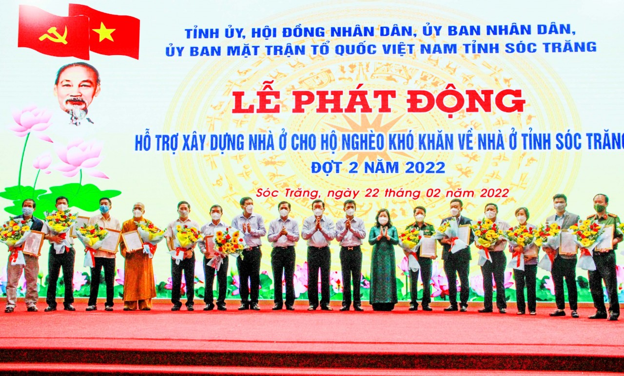 Sóc Trăng: Triển khai vận động xây dựng mái ấm cho gần 2.000 hộ nghèo