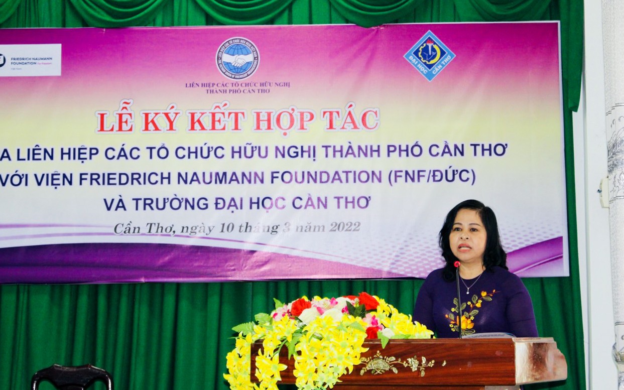 Liên hiệp Cần Thơ, Viện FNF và Đại học Cần Thơ ký kết ghi nhớ hợp tác