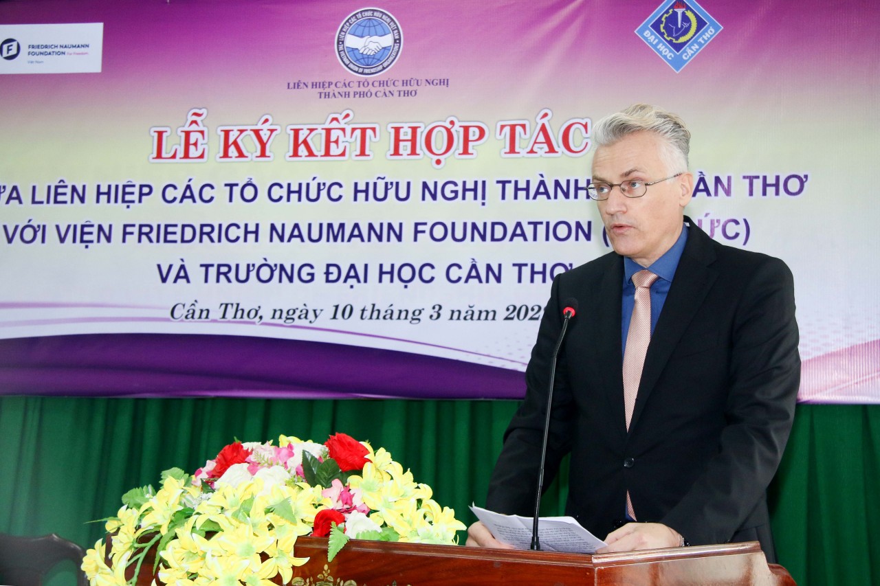 Liên hiệp Cần Thơ, Viện FNF và Đại học Cần Thơ ký kết ghi nhớ hợp tác