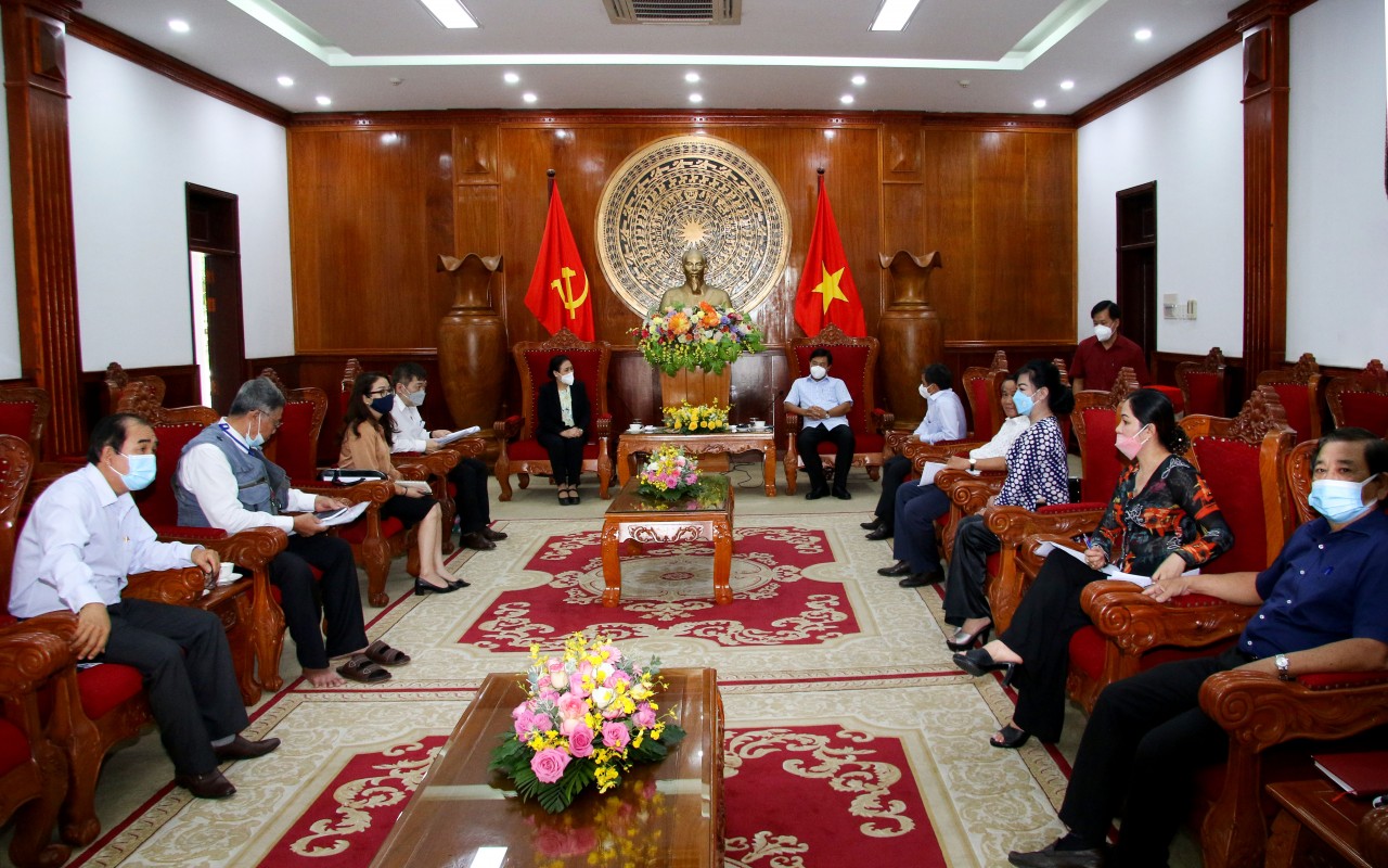 Cà Mau mong muốn VUFO hỗ trợ kết nối các chương trình dự án về nông thôn