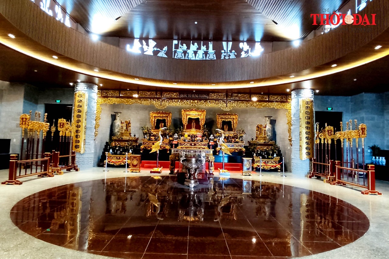 Chiêm ngưỡng đền thờ Vua Hùng gần 130 tỷ chuẩn bị khánh thành tại Cần Thơ Chiêm ngưỡng đền thờ Vua Hùng gần 130 tỷ chuẩn bị khánh thành tại Cần Thơ