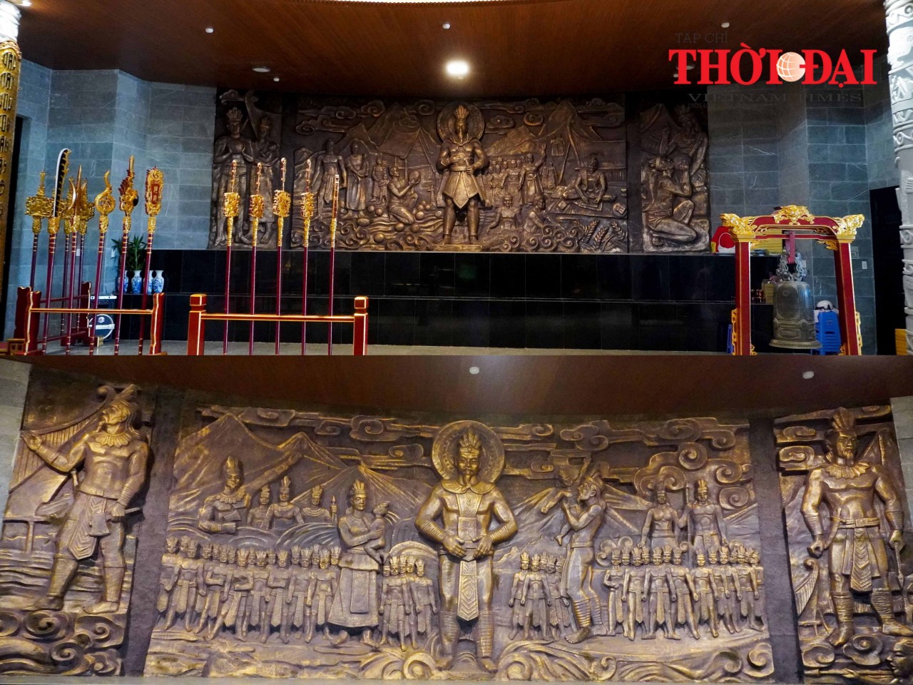 Chiêm ngưỡng đền thờ Vua Hùng gần 130 tỷ chuẩn bị khánh thành tại Cần Thơ Chiêm ngưỡng đền thờ Vua Hùng gần 130 tỷ chuẩn bị khánh thành tại Cần Thơ