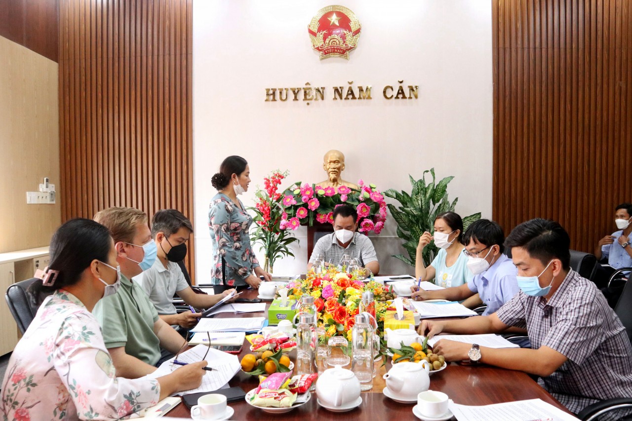 Tổ chức Liên minh Na Uy khảo sát dự án hỗ trợ an sinh cho người dân Cà Mau