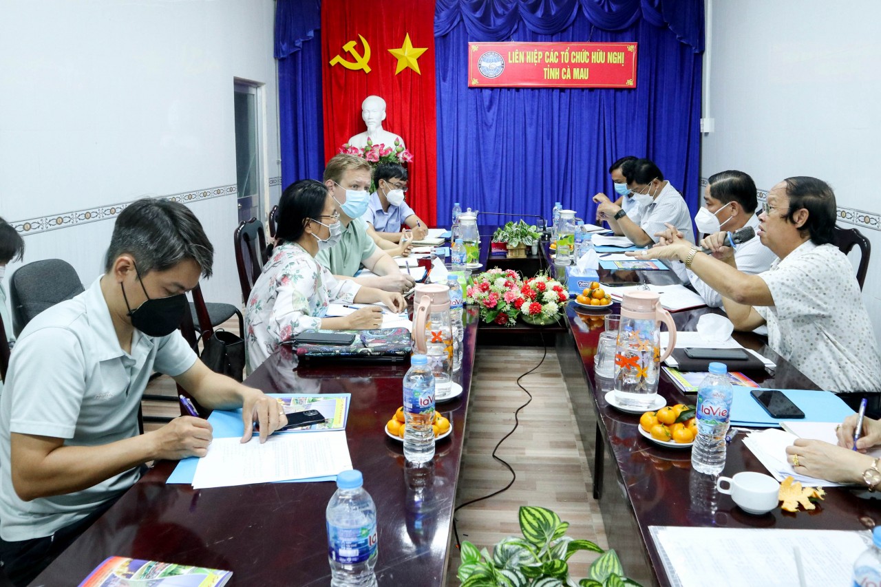 Tổ chức Liên minh Na Uy khảo sát dự án hỗ trợ an sinh cho người dân Cà Mau