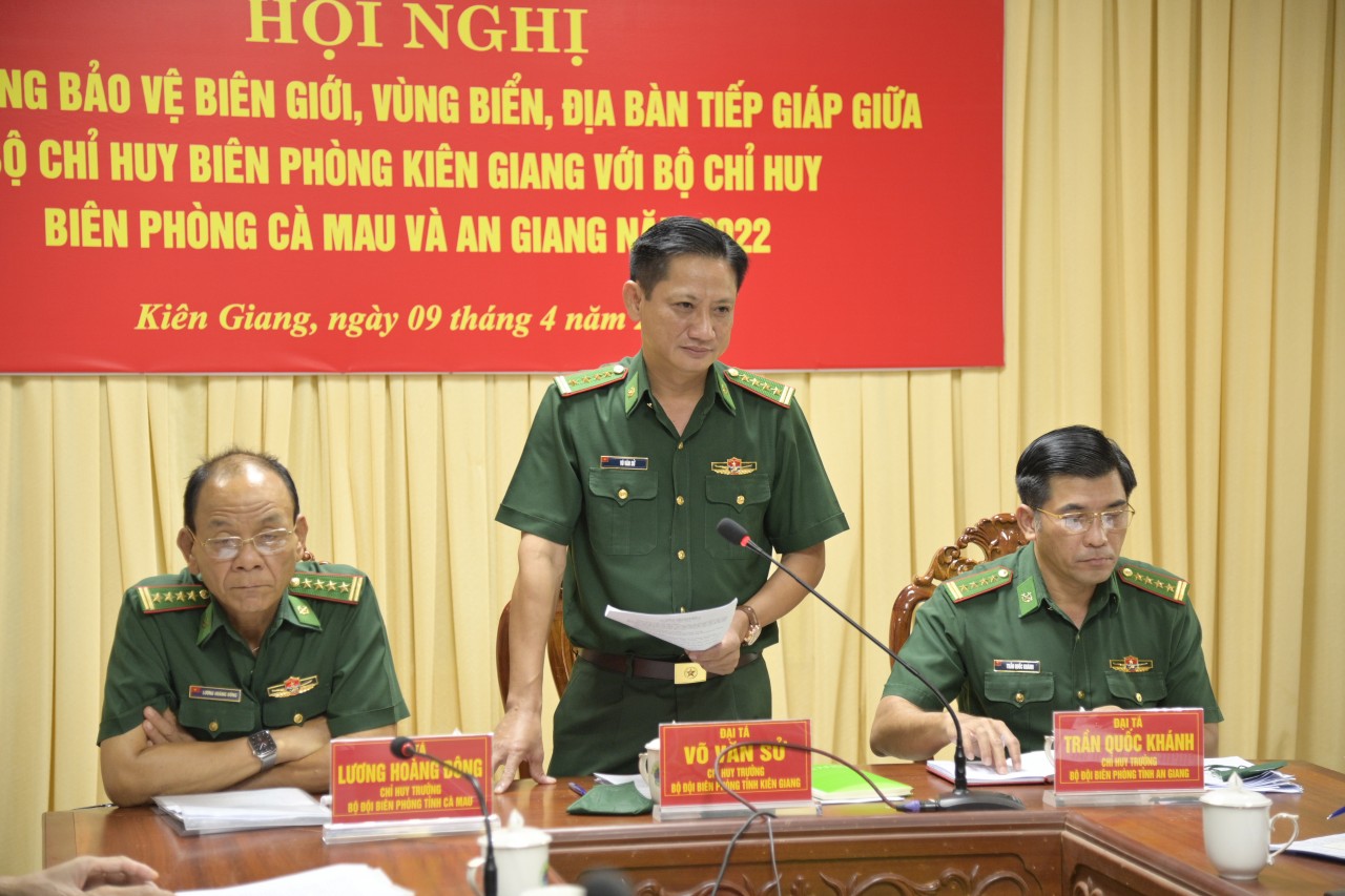 An Giang - Kiên Giang - Cà Mau ký kết hiệp đồng bảo vệ biên giới, vùng biển Tây Nam