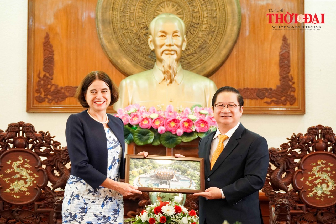 Cần Thơ mong muốn đẩy mạnh hợp tác thương mại, giáo dục với Australia