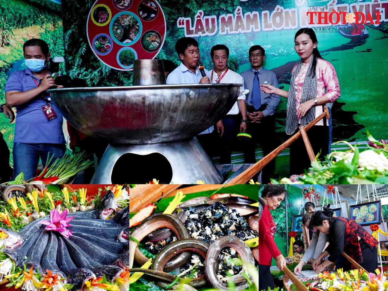 Cà Mau xác lập kỷ lục lẩu mắm và tổ ong lớn nhất Việt Nam