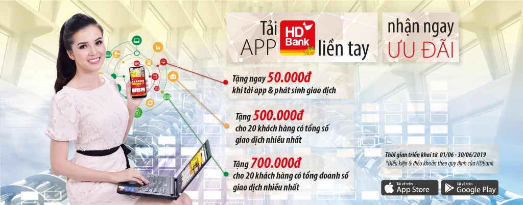 tai app lien tay nhan ngay uu dai tu hdbank