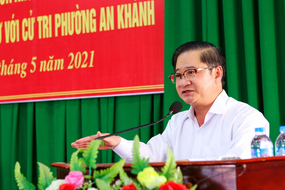 Cử tri bày tỏ tin tưởng vào chương trình hành động của các ứng cử viên HĐND TP Cần Thơ