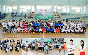 Tuổi trẻ Việt Nam - Campuchia sôi nổi giao lưu văn hóa, thể thao