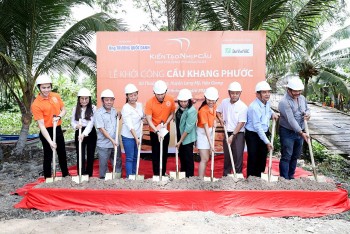 Hậu Giang khởi công cầu giao thông nông thôn Khang Phước