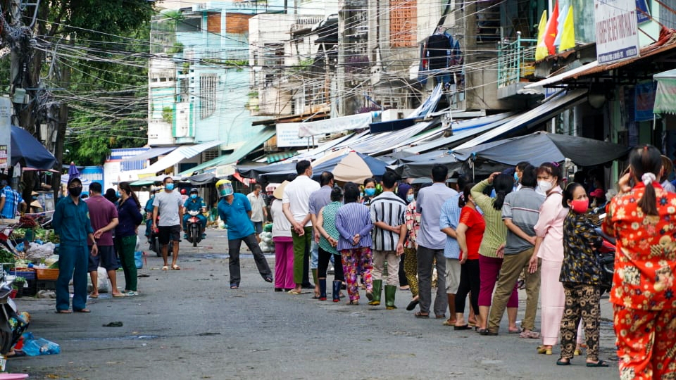 Cần Thơ phong tỏa chợ Tân An để phòng dịch