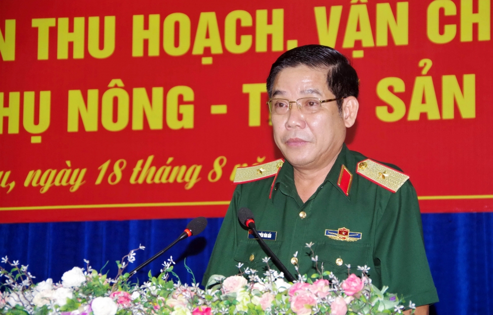 Quân khu 9 hỗ trợ Bạc Liêu thu hoạch, tiêu thụ nông sản
