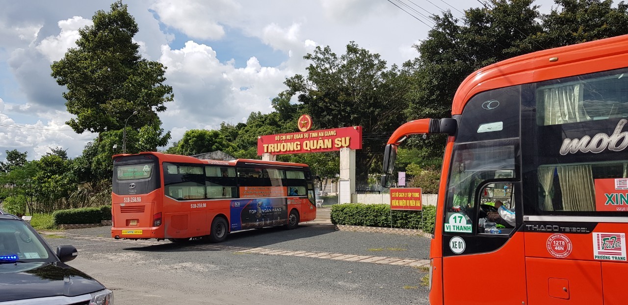 An Giang đón hơn 200 công dân từ TP Hồ Chí Minh và các tỉnh về quê hương