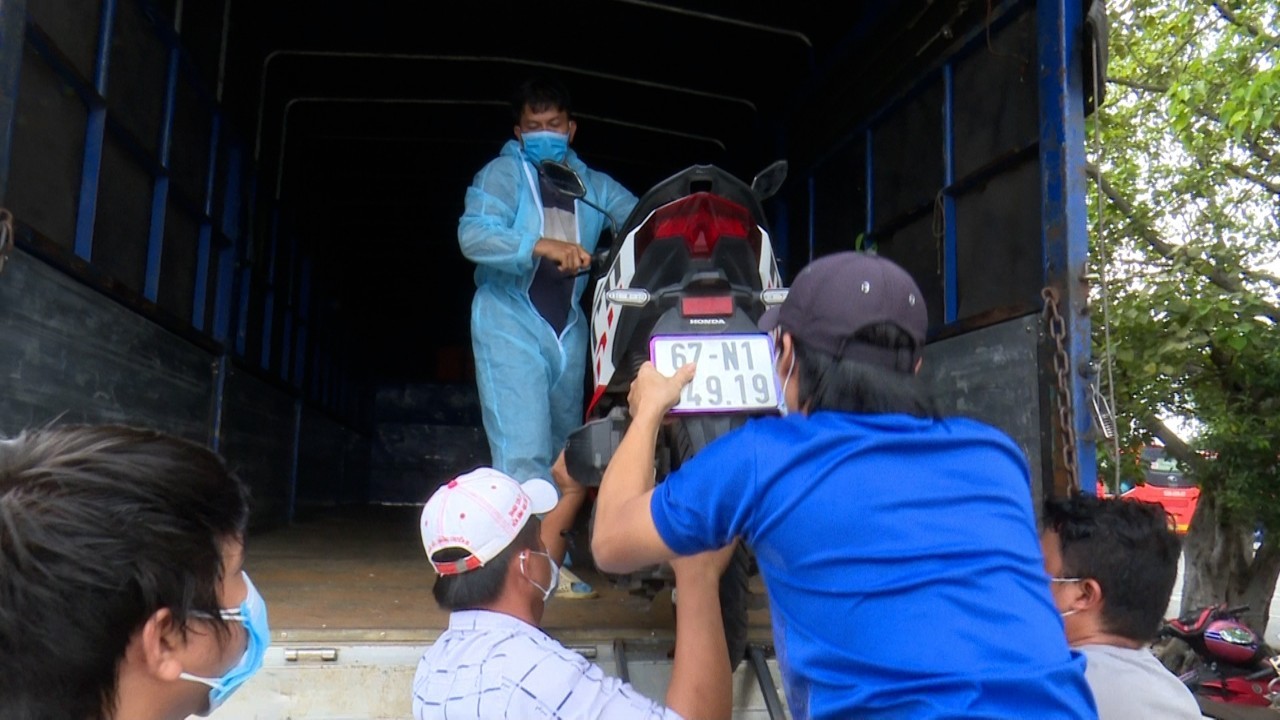 An Giang đón hơn 200 công dân từ TP Hồ Chí Minh và các tỉnh về quê hương