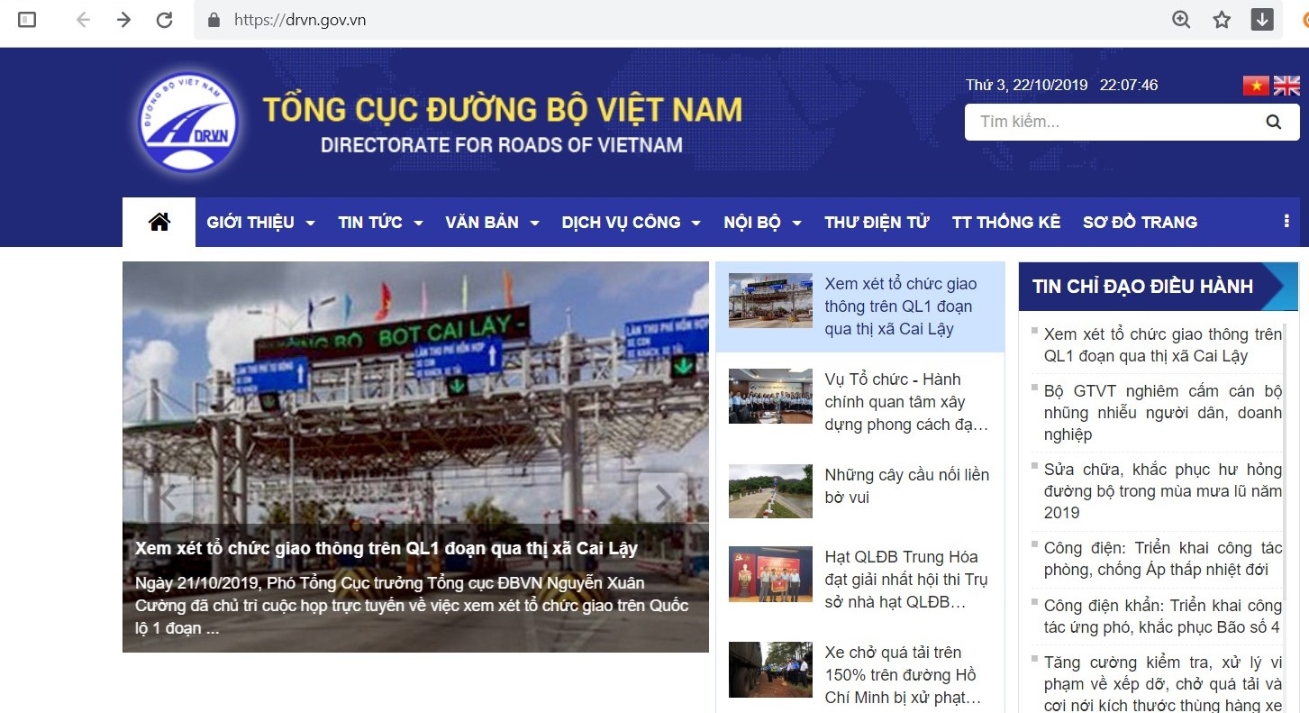 cam xe khach tu 29 cho va xe tai 3 truc luu thong tren ql1 doan thi xa cai lay