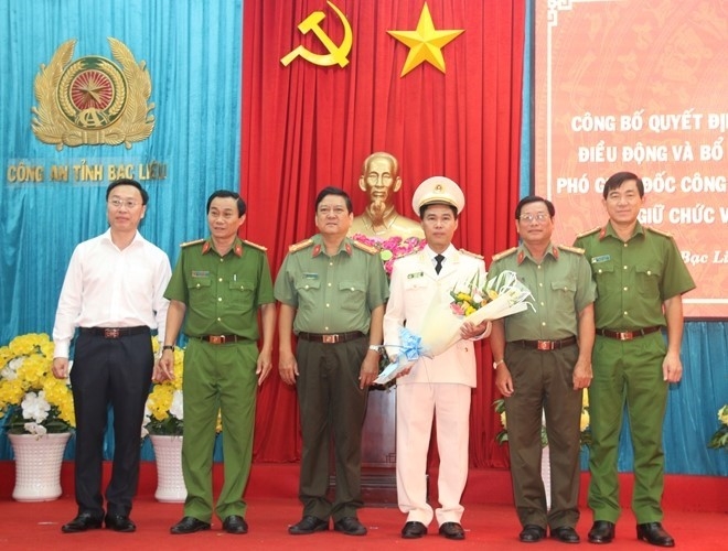 pho giam doc cong an binh thuan ve lam giam doc cong an tinh bac lieu