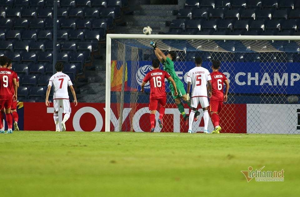 u23 viet nam 0 0 u23 uae hai long voi mot diem