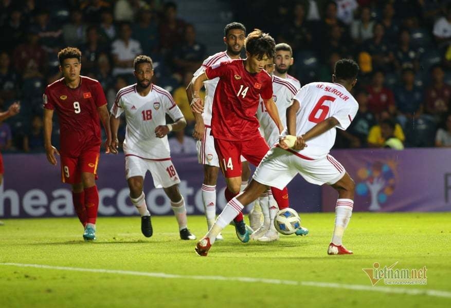 u23 viet nam 0 0 u23 uae hai long voi mot diem