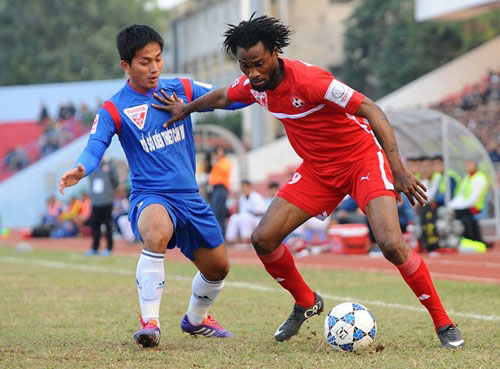 vong 5 vleague 2015 hai phong soan ngoi dau da nang chua thoat thua