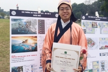 nguoi tre voi y tuong xay lang noi tren dao chim