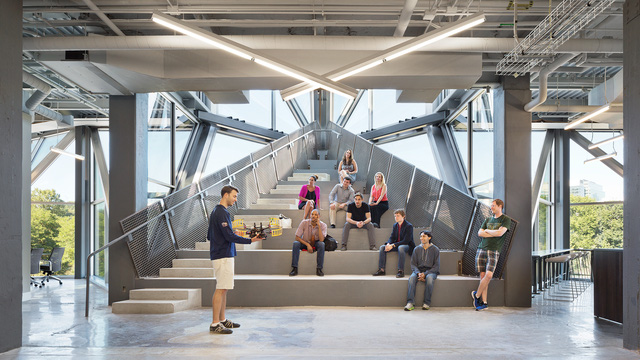 chiem nguong nhung van phong lam viec an tuong nhat 2016 facebook va google khong co ten trong danh sach