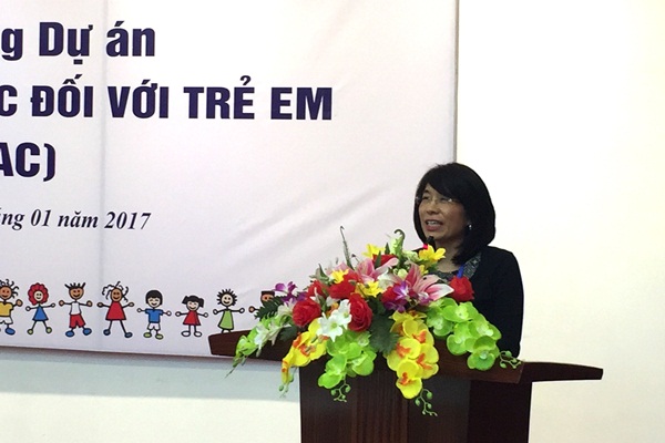 wvi khoi dong du an cham dut bao luc doi voi tre em o yen bai va dien bien