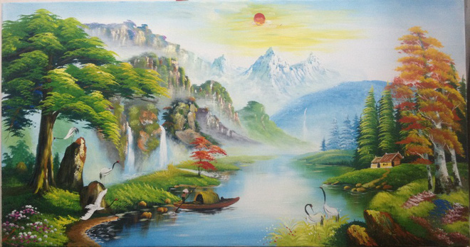 treo tranh nhu the nao de tranh van den mang may man suot nam 2017