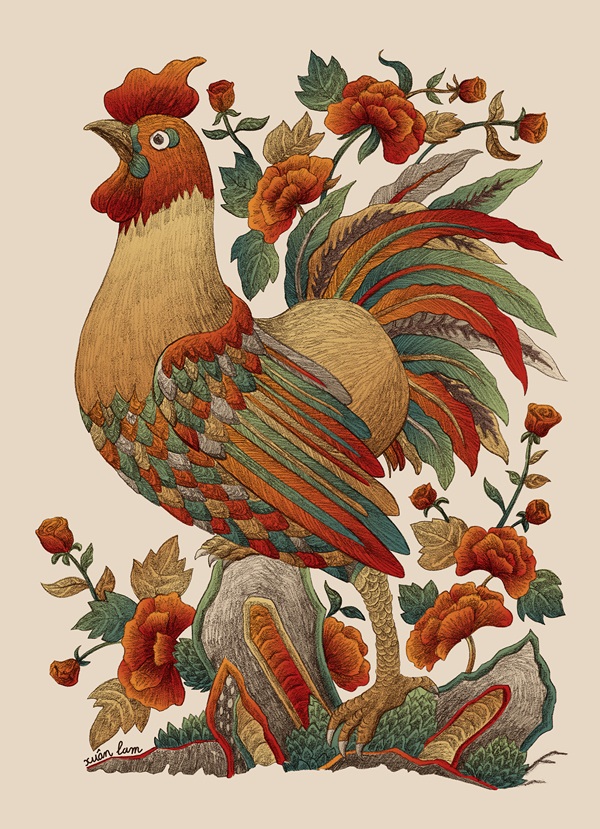 hoa si 9x thoi hon moi vao tranh dan gian