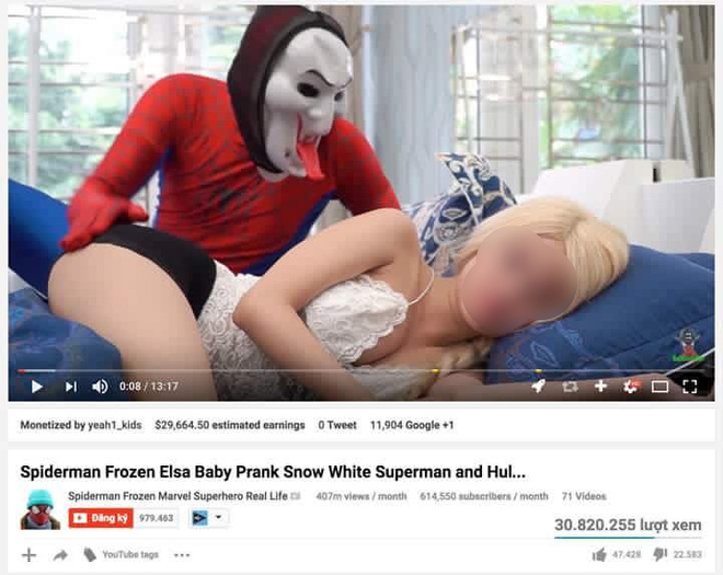 nhung doan clip gan mac sieu anh hung cong chua elsa phan cam tai viet nam