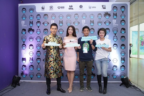 hoa hau my linh mc phan anh chung tay quyet sach cho ha noi quyet xanh