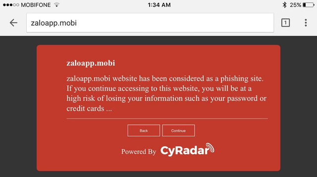 lam the nao thu thuat lua dao chiem doat tai khoan zalo bi phat hien som nhu vay