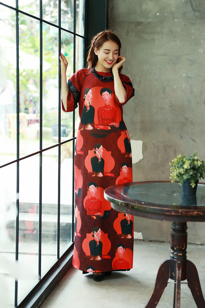 nha phuong xinh dep rang ro trong bo anh don nam moi