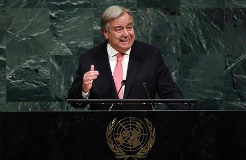 tong thu ky lien hop quoc nang cao su doan ket trong nam 2018