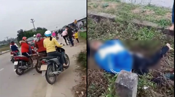 hai phong xe ban tai hat vang 2 nu sinh xuong ruong tu vong tai cho tai xe bo chay