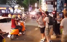 nhom thanh nien ngoai quoc dung thoi coi inh oi o nga tu sai gon gay tranh cai lon