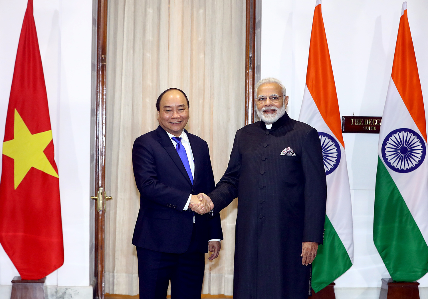 thu tuong nguyen xuan phuc hoi dam voi thu tuong an do narendra modi