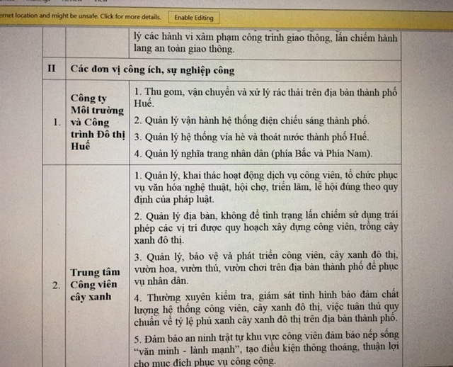 thua thien hue trien khai he thong thong tin phan anh hien truong