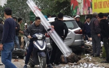 video soc canh nu tai xe ui hang loat phuong tien giua pho hai duong