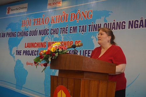 save the children prudential nhan rong mo hinh phong chong duoi nuoc cho hoc sinh quang ngai