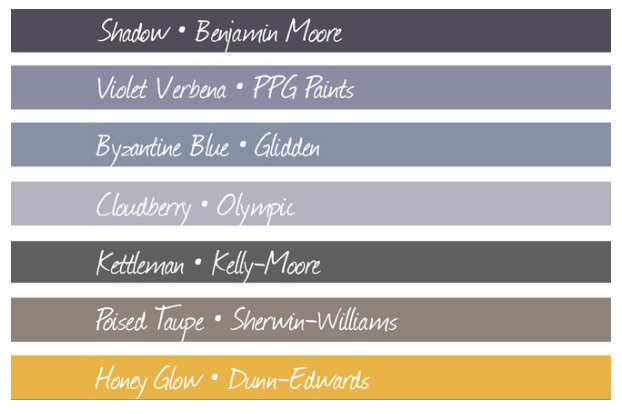 7 mau son duoc du doan se tro thanh trao luu trong nam 2017