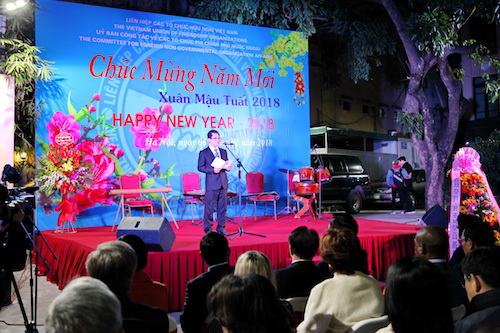 vufo to chuc gap mat huu nghi don xuan mau tuat 2018