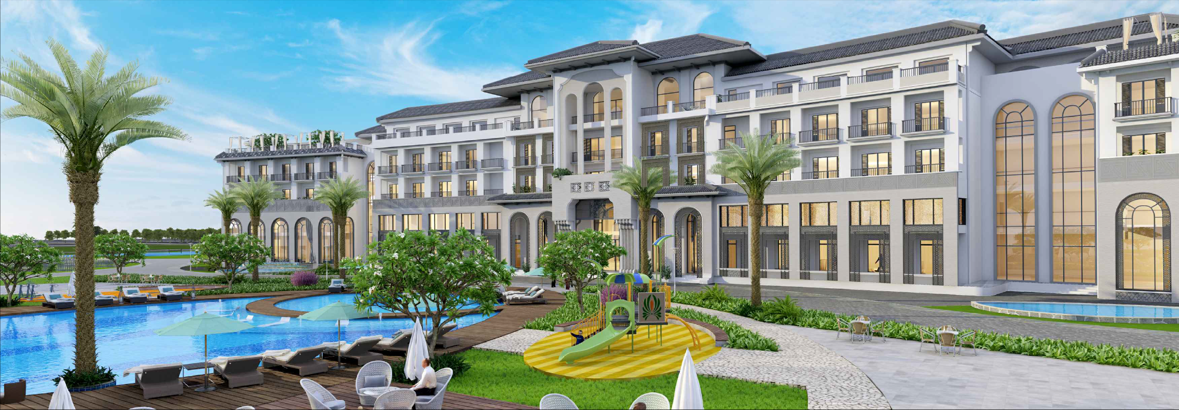 du an golden resort trai tim xanh ben bo bien quang binh