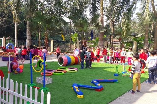 truong mam non hoa hong phat trien ben vung truong dat chuan quoc gia