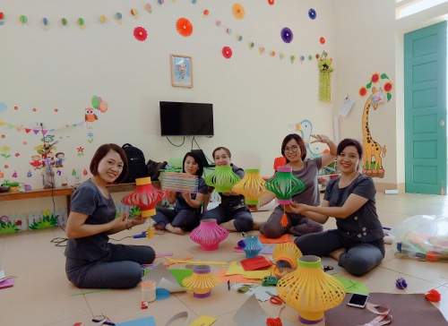 truong mam non hoa hong phat trien ben vung truong dat chuan quoc gia