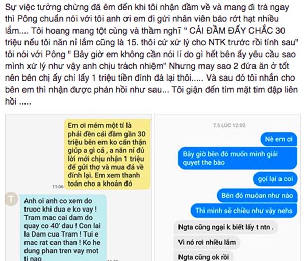 su that viec huong tram ki bo lam hong do nhung khong den bu