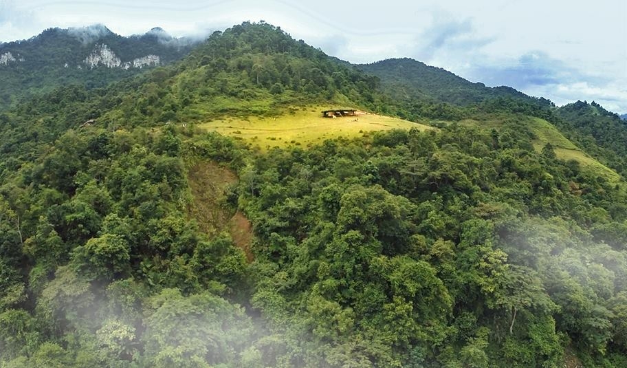 buc tranh ha giang tuyet dep trong phim cha cong con