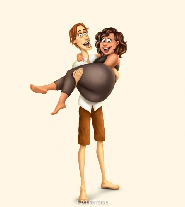 chiem nguong dung nhan cua 10 dong vat hoat hinh khi bien hoa thanh con nguoi
